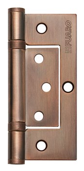 Петля Fuaro (Фуаро) универсальная без врезки IN4300W AC (300-2BB 100x2,5) медь - фото 132710