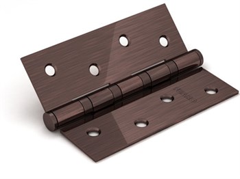 Петля Fuaro (Фуаро) универсальная IN4400U-BL АС (4BB/BL 100x75x2,5) медь БЛИСТЕР - фото 132713