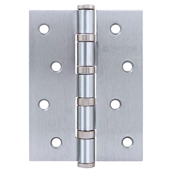 Петля Fuaro (Фуаро) универсальная IN4400U-BL SSC (4BB/BL 100x75x2,5) сатинированный хром БЛИСТЕР - фото 132766
