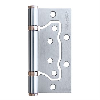 Петля Fuaro (Фуаро) универсальная без врезки IN4500W-BL SSC (500-2BB/BL 100x2,5) сатинированный хром БЛИСТЕР - фото 132774