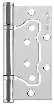 Петля Fuaro (Фуаро) универсальная без врезки IN4500W-BL CP (500-2BB/BL 100x2,5) хром БЛИСТЕР - фото 132795