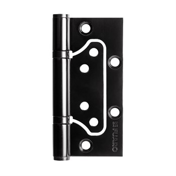 Петля Fuaro (Фуаро) из нержавейки универсальная без врезки IN4500W INOX 304 BL (500-2BB 100x2,5) черный - фото 132826