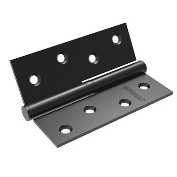 Петля Fuaro (Фуаро) съемная IN4430SR-BL BL правая (413/BL-4 100x75x2,5) черный матовый БЛИСТЕР - фото 132836