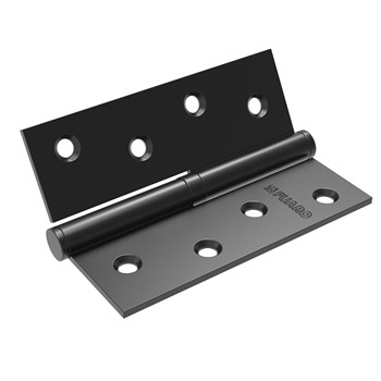 Петля Fuaro (Фуаро) съемная IN4430SL-BL BL левая (413/BL-4 100x75x2,5) черный матовый БЛИСТЕР - фото 132839