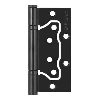 Петля Fuaro (Фуаро) универсальная без врезки IN4500W BL (500-2BB 100x2,5) черный матовый - фото 132841