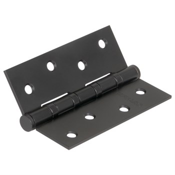 Петля Fuaro (Фуаро) универсальная IN4400U-BL BL (4BB/BL 100x75x2,5) черный матовый БЛИСТЕР - фото 132848