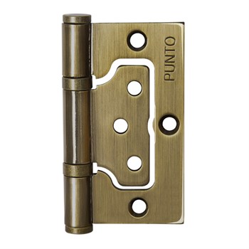 Петля Punto (Пунто) универсальная без врезки IN3200W-HD AB (200-2B/HD 75x2,5) бронза - фото 132908