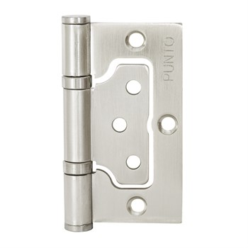 Петля Punto (Пунто) универсальная без врезки IN3200W PN (200-2B 75x2,5) мат. никель - фото 133023