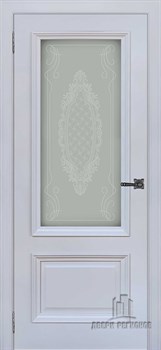 Дверь шпонированная Неаполь-1 остекленная - фото 36434