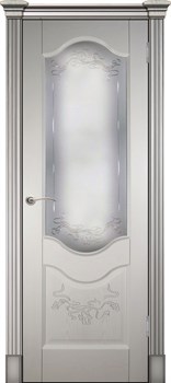 Дверь шпонированная Прованс-2 остекленная - фото 38202