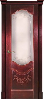 Дверь шпонированная Прованс-2 остекленная - фото 38203