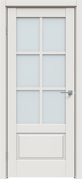 Межкомнатная дверь Белоснежно матовый 640 ПО - фото 76602