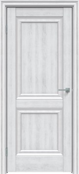 Межкомнатная дверь Дуб патина серый 586 ПГ - фото 77417
