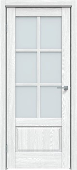 Межкомнатная дверь Дуб патина серый 640 ПО - фото 77461