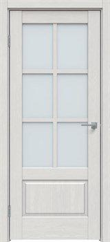 Межкомнатная дверь Дуб Серена светло-серый 640 ПО - фото 77740