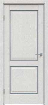 Межкомнатная дверь Дуб Серена светло-серый 652 ПО - фото 77751