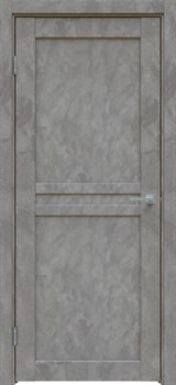 Межкомнатная дверь Бетон темно-серый 503 ПГ - фото 77896