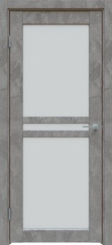 Межкомнатная дверь Бетон темно-серый 506 ПО - фото 77899
