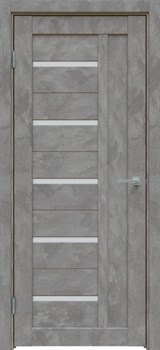 Межкомнатная дверь Бетон темно-серый 510 ПО - фото 77903