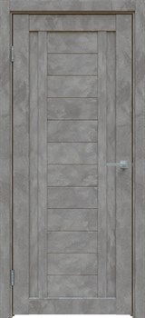 Межкомнатная дверь Бетон темно-серый 511 ПГ - фото 77904