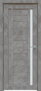 Межкомнатная дверь Бетон темно-серый 512 ПО - фото 77905