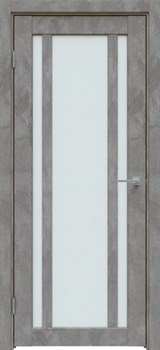 Межкомнатная дверь Бетон темно-серый 515 ПО - фото 77908