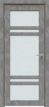 Межкомнатная дверь Бетон темно-серый 524 ПО - фото 77917