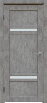 Межкомнатная дверь Бетон темно-серый 525 ПО - фото 77918