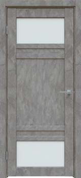 Межкомнатная дверь Бетон темно-серый 526 ПО - фото 77919