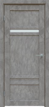 Межкомнатная дверь Бетон темно-серый 531 ПО - фото 77924