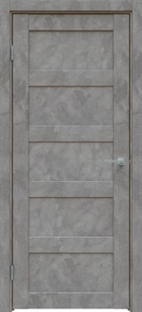 Межкомнатная дверь Бетон темно-серый 539 ПО - фото 77932