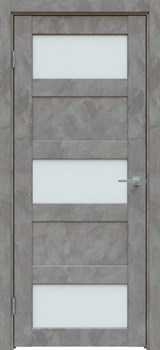 Межкомнатная дверь Бетон темно-серый 547 ПО - фото 77940