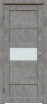 Межкомнатная дверь Бетон темно-серый 550 ПО - фото 77943