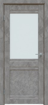 Межкомнатная дверь Бетон темно-серый 558 ПО - фото 77951
