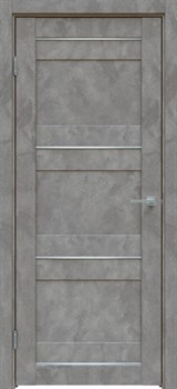 Межкомнатная дверь Бетон темно-серый 579 ПГ - фото 77970