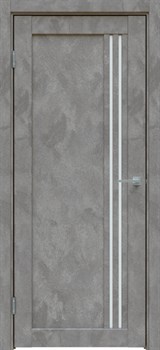 Межкомнатная дверь Бетон темно-серый 604 ПО - фото 77978
