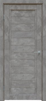 Межкомнатная дверь Бетон темно-серый 611 ПГ - фото 77985