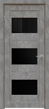 Межкомнатная дверь Бетон темно-серый 613 ПО - фото 77987