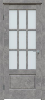 Межкомнатная дверь Бетон темно-серый 641 ПО - фото 78002