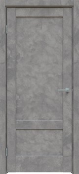 Межкомнатная дверь Бетон темно-серый 647 ПГ - фото 78007