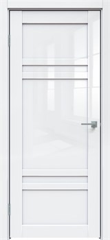Межкомнатная дверь Белый глянец 519 ПГ - фото 80204