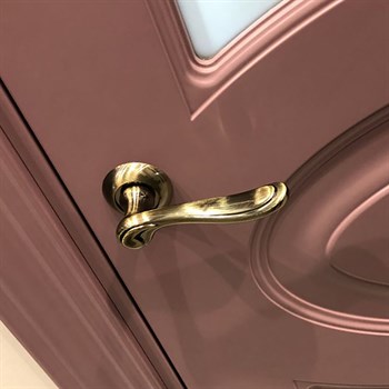 Ручка Punto (Пунто) раздельная R.TL54.ONDA (ONDA TL) ABG-6 зеленая бронза - фото 81257