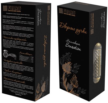 Ручка Fuaro (Фуаро) раздельная R.SM58.LOUVRE (LOUVRE SM) AB-7 матовая бронза - фото 81853