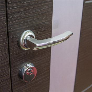 Ручка Fuaro (Фуаро) раздельная R.AR54.ALFA (ALFA AR) 140mm SN/CP-3 матовый никель/хром - фото 81934