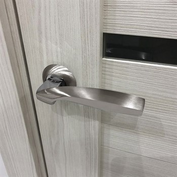 Ручка Fuaro (Фуаро) раздельная R.AR54.BOSTON (BOSTON AR) 140mm SN/CP-3 матовый никель/хром - фото 81941