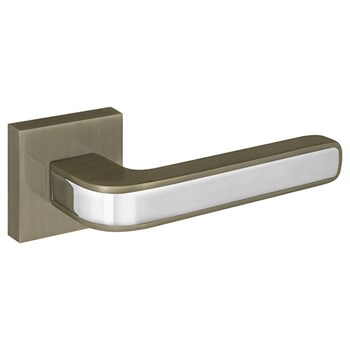 Ручка Fuaro (Фуаро) раздельная NEO DM/HD ABG/CP-6 зеленая бронза/хром - фото 81981