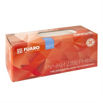 Ручка Fuaro (Фуаро) раздельная K.KM52.SAMPLE (SAMPLE KM) SSC-16 сатинированный хром - фото 82051