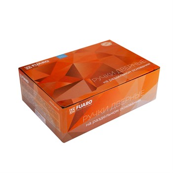 Ручка Fuaro (Фуаро) раздельная K.RL52.REDLINE (RED LINE RL) BL-24 черный - фото 82084