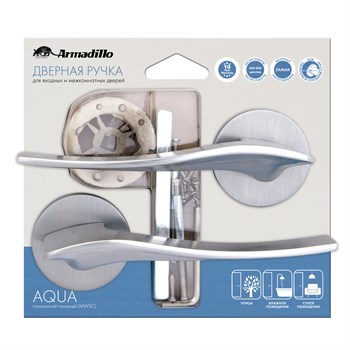 Ручка Armadillo (Армадилло) раздельная AQUA URS/HD MWSC-33 Итальянский тисненый - фото 82744