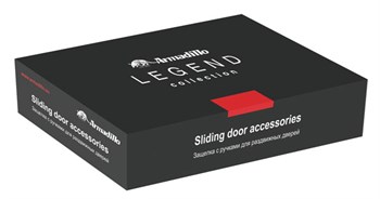 Набор Armadillo (Армадилло) для раздвижных дверей SH.LD152.KIT011-BK (SH011-BK) SN-3 матовый никель - фото 82779 Набор Armadillo (Армадилло) для раздвижных дверей SH.LD152.KIT011-BK (SH011-BK) SN-3 матовый никель - фото 82779